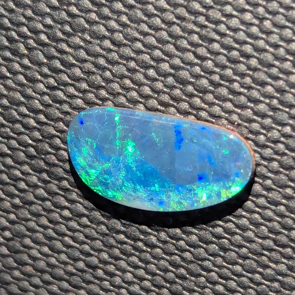 Elegant Blue and Green Opal Gemstone